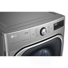 LG 9.0 cu. ft. Mega Capacity Smart wi-fi Enabled Front Load GAS Dryer with TurboSteam and Built-In Intelligence