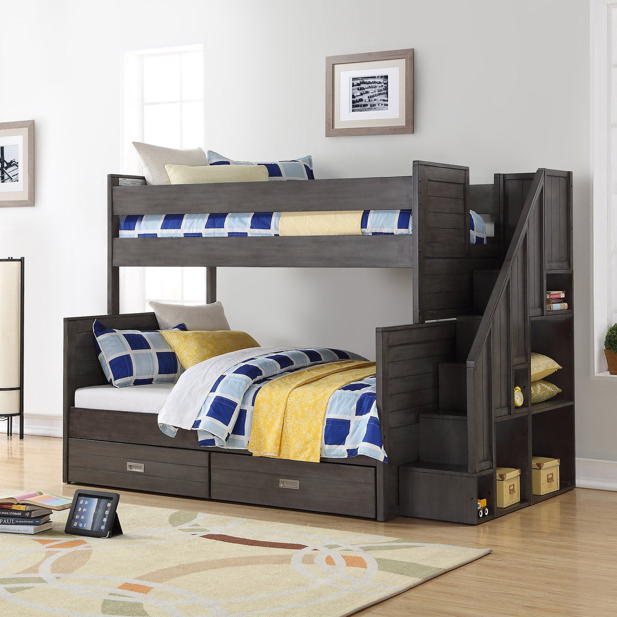 Caramia Kids Dylan Twin over Full Bunk Bed Image
