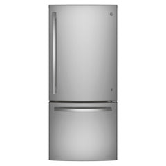 GE 21.0 cu. ft. Bottom-Freezer Refrigerator with LED Lighting and Advanced Water Filtration System Image