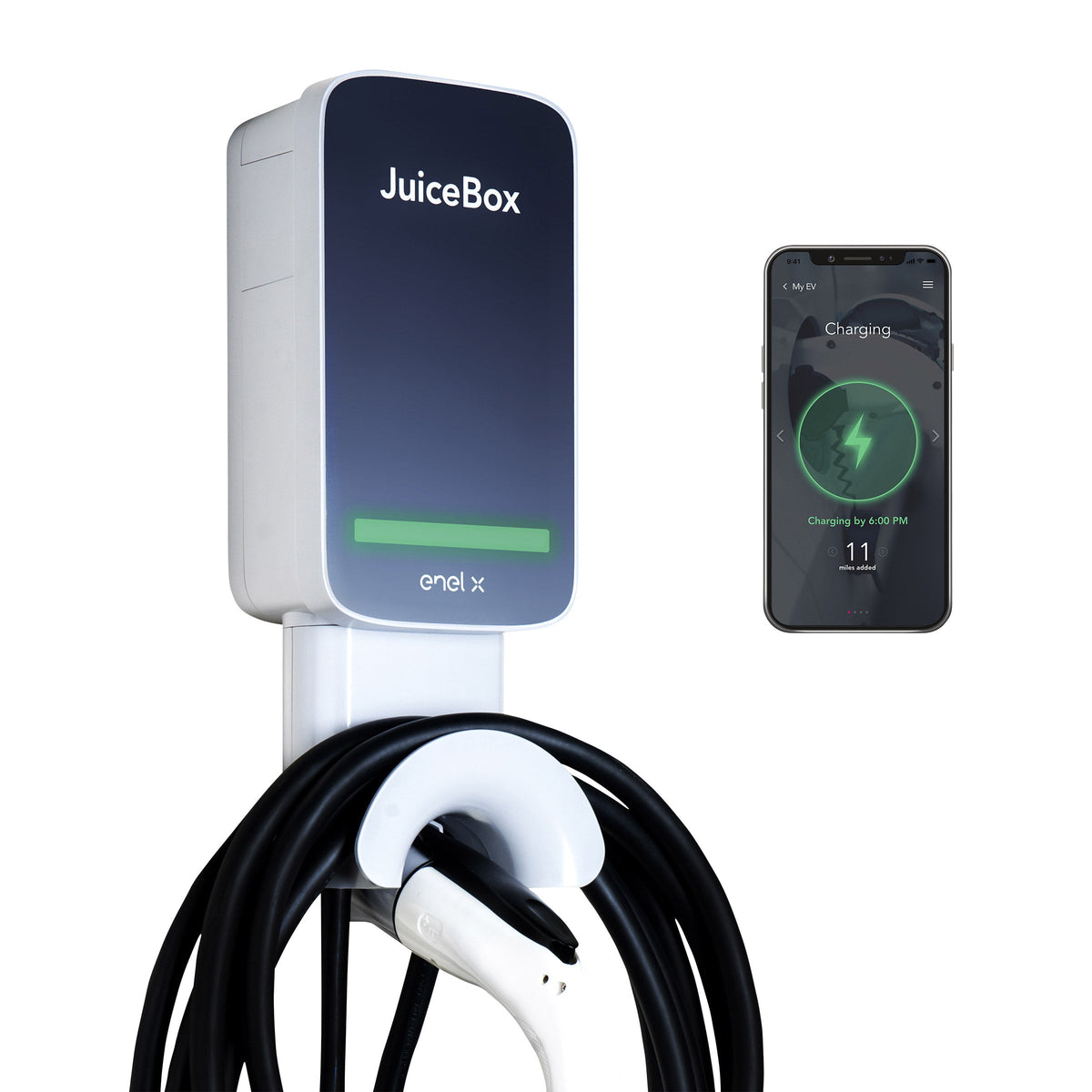 JuiceBox 40 Amp Electric Vehicle Charging Station with NEMA, 20-ft Cable Image