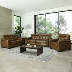 Harrison 3-piece Leather Set - Sofa, Loveseat, Chair