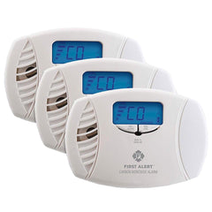 First Alert Dual Powered Carbon Monoxide Alarm 3-pack Image