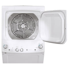Unitized Spacemaker 3.8 cu. ft. Washer and 5.9 cu. ft. ELECTRIC Dryer in White