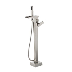 OVE Decors Infinity Freestanding Waterfall Spout Bath Faucet